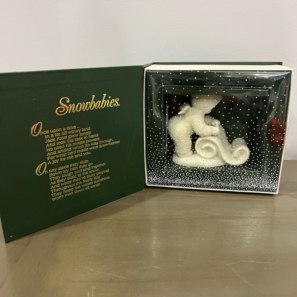 Department 56 Winter Tales of the Snowbabies “To My Friend”